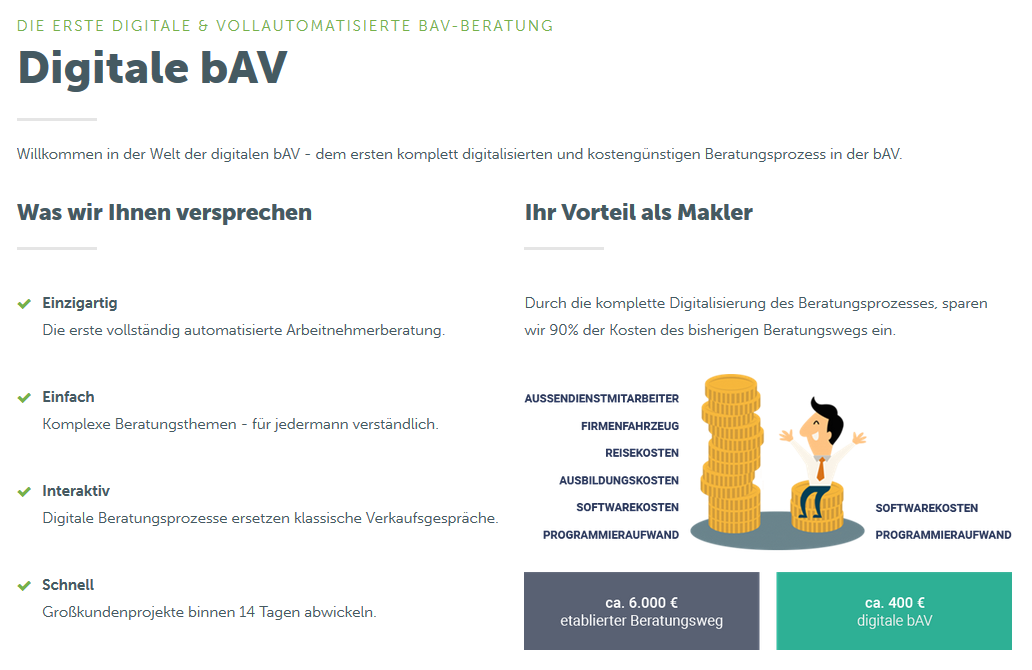 BAV: erfolgreiche Kundenakquise dank digitaler Lösungen