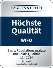 Siegel_FAZ_Hoechste Qualitaet_11-2024_WIFO
